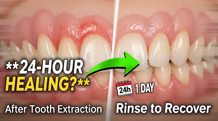 Rinse to Recover: How Long to Rinse with Salt Water After Tooth Extraction for Fast Healing