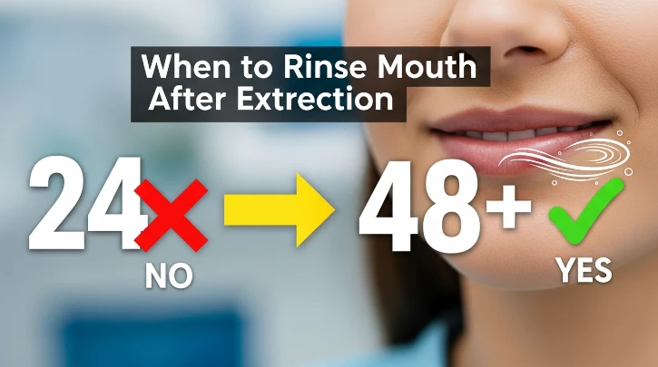 When to Rinse Mouth After Tooth Extraction: A Gentle Guide to Smooth Healing