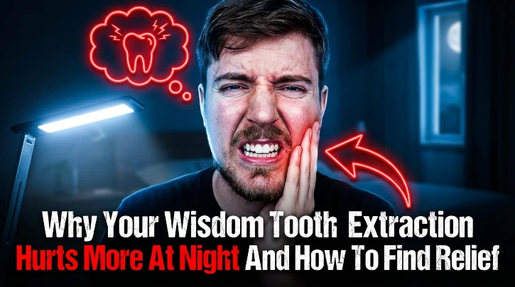 Why Your Wisdom Tooth Extraction Hurts More At Night And How To Find Relief